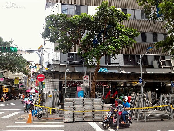 大安路的老屋拉皮後煥然一新。(好房網News記者 陳韋帆/攝影)