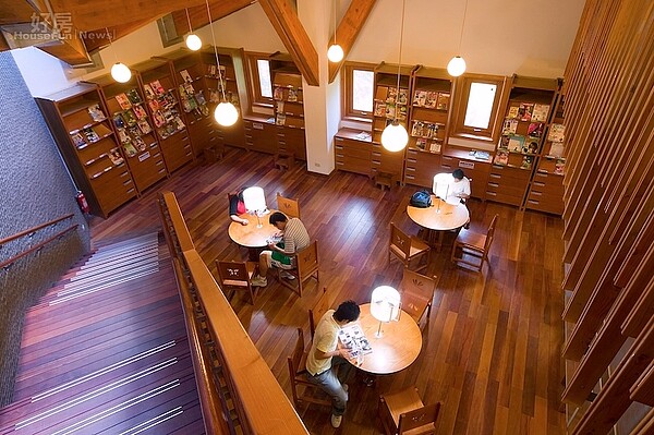 北投圖書館。(台北市立圖書館提供)