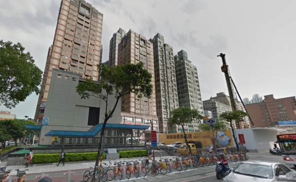 SWAY表示，板橋江子翠一帶房價也從7字頭下調至6字頭。（翻攝自Google Map）