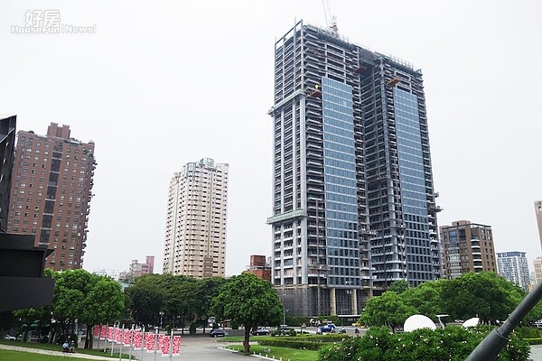 台中草悟道周邊建商持續插旗推案。(好房資料中心)