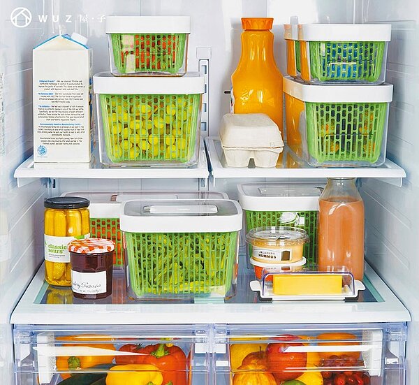 家居電商平台Wuz屋子、生活工場等業者皆發現,保鮮收納商品熱賣,成長約有近6到7成的成長。圖/Wuz屋子提供