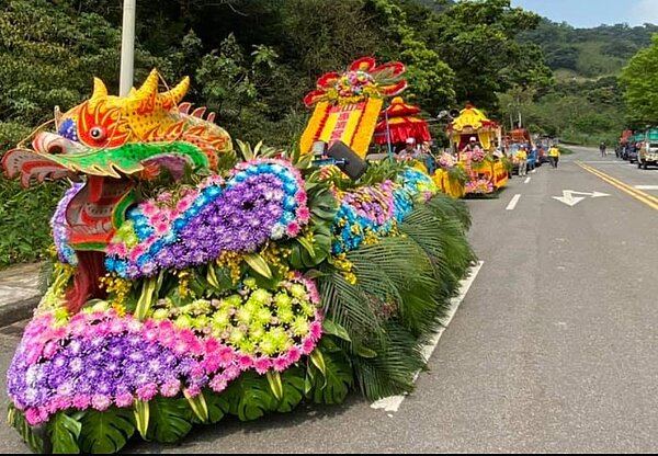 芝山岩惠濟宮慶祝建廟週年紀念。圖／曾富榆里長提供