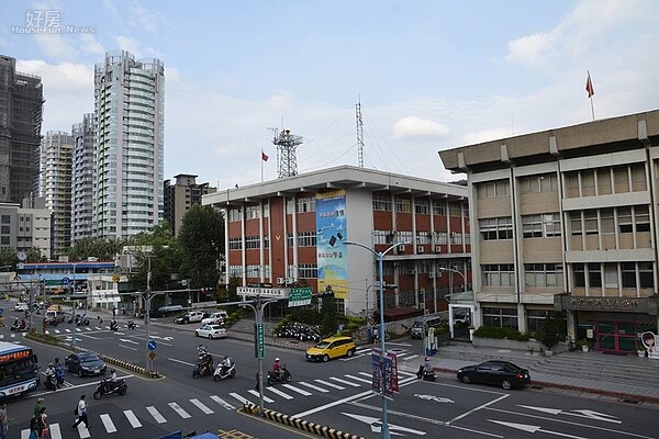 新北市新店行政園區公辦都更。（好房網News記者陳韋帆攝影）