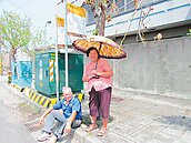 9成公車站　沒候車亭沒座椅