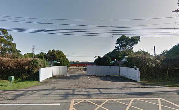 桃園市政府釋出大溪區埔頂營區土地。（翻攝自Google Map）