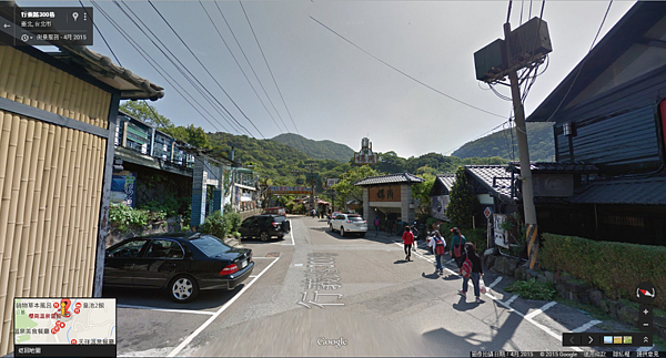 行義路溫泉店家林立，不少遊客慕名而來。（翻攝自Google Map）