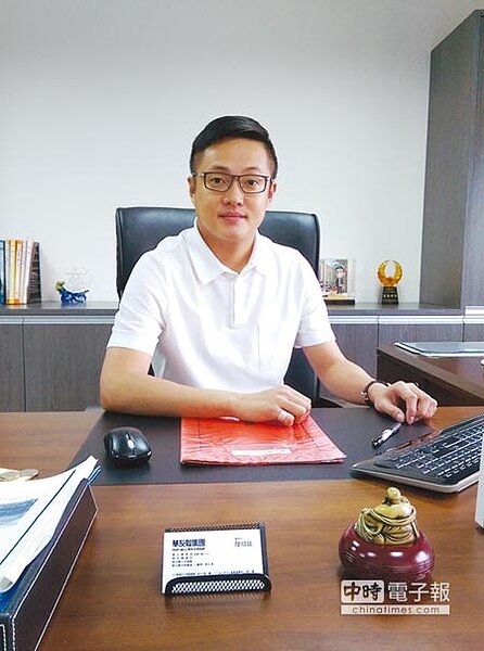 華友聯開發公司董事長陸炤廷說,房地產首購產品、以及飯店休憩事業,將成華友聯集團營運的2大驅動引擎。圖/顏瑞田