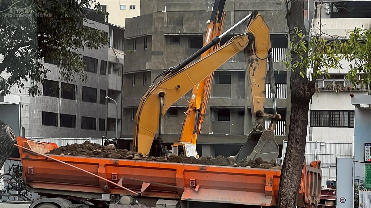 台灣營造市場展延開工情況增加。圖/鄉林不動產研究室提供