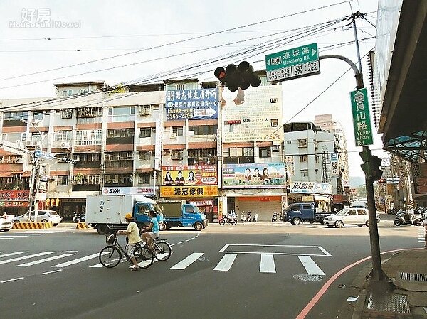 捷運萬大中和樹林線中和站到四十張站間工程預計10月動工,將在連城路與錦和路口、連城路與員山路口各設一處地下車站。 (記者祁容玉/攝影)