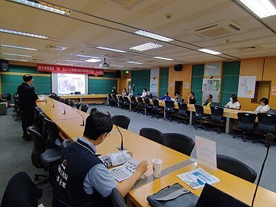 台中捷運藍線再推進，沙鹿B8站辦理用地公聽會廣納意見。圖／台中市政府捷運工程局提供