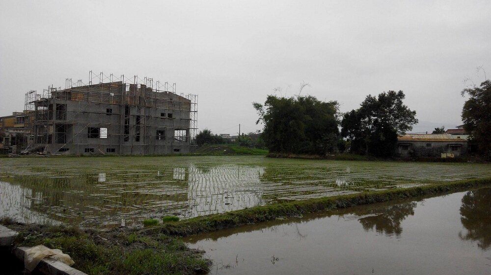 農舍 (翻攝自「守護宜蘭心價值」-搶救農田地景 臉書)