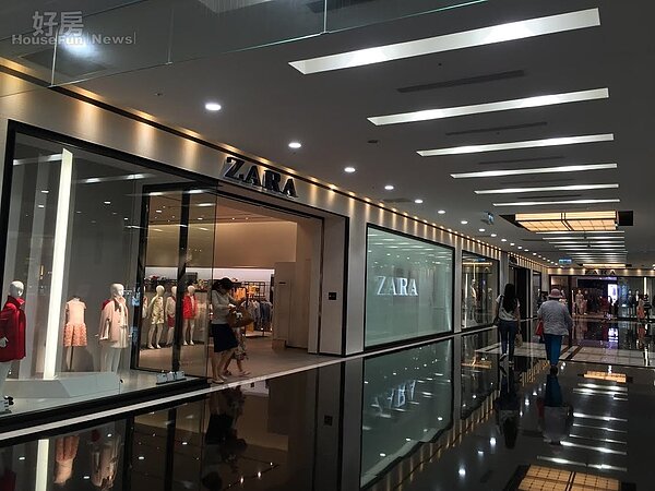 高雄漢神巨蛋的ZARA店(好房NEWS記者林美欣攝影)