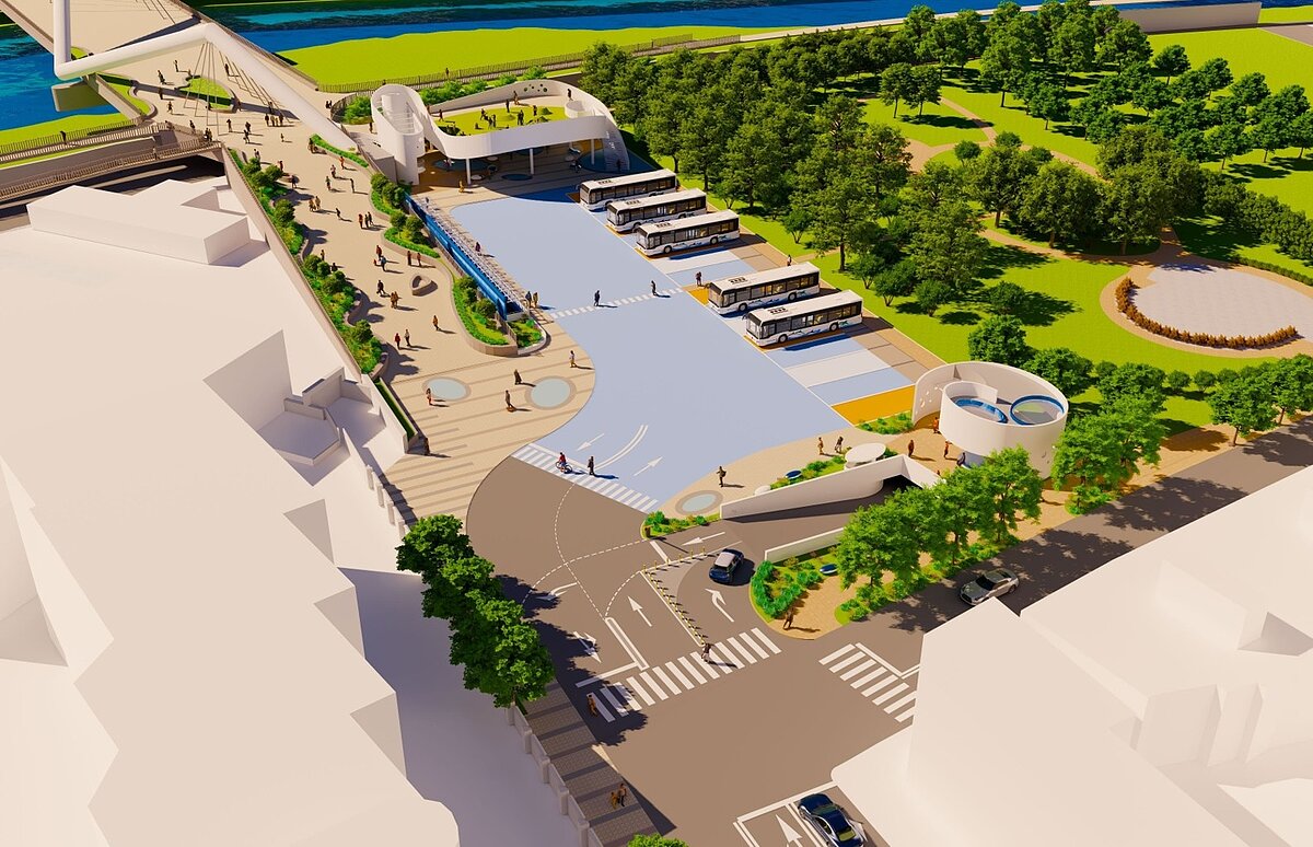 三峽長福停車場將設置16格大型車停車位及198格汽車停車位。圖／新北交通局提供