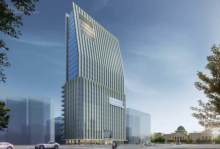 日勝生館前案設計示意圖。圖/日勝生集團提供