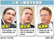 Fed三官員　挺年底升息