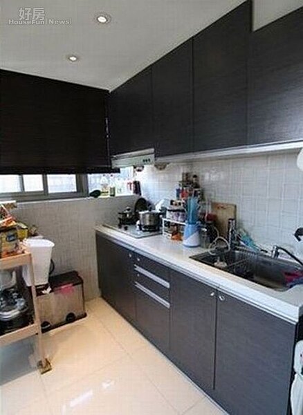 5.廚房雖然空間變小卻很夠用。