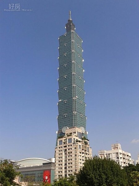 4在「台北101」加持下,周邊大樓豪宅的房價始終居高不下。