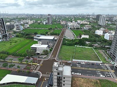 梧棲興國路延伸工程今開工。圖／台中市政府建設局提供