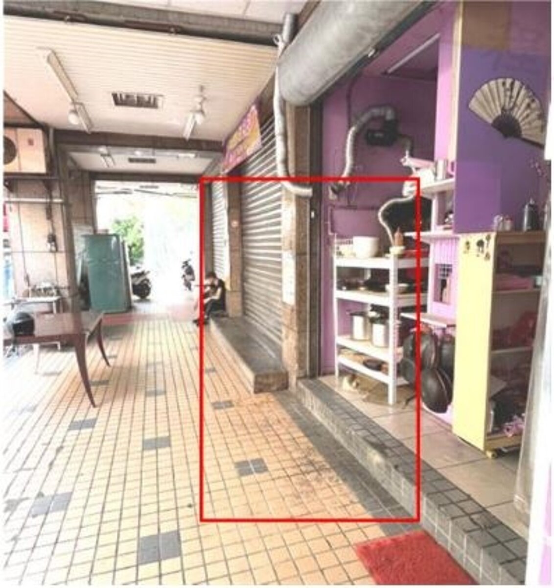 固定式障礙物清除後。圖／台北市建管處提供