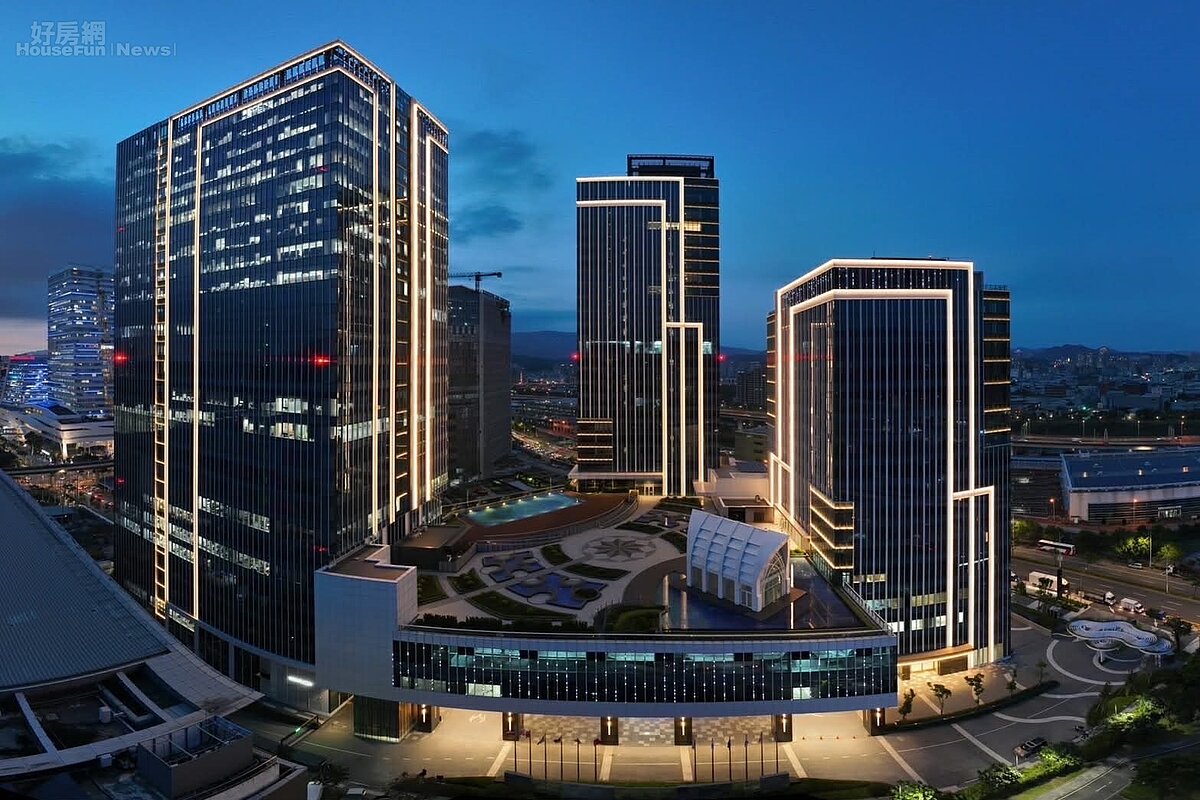 台北南港大地雅詩閣酒店外觀。圖／大地酒店提供