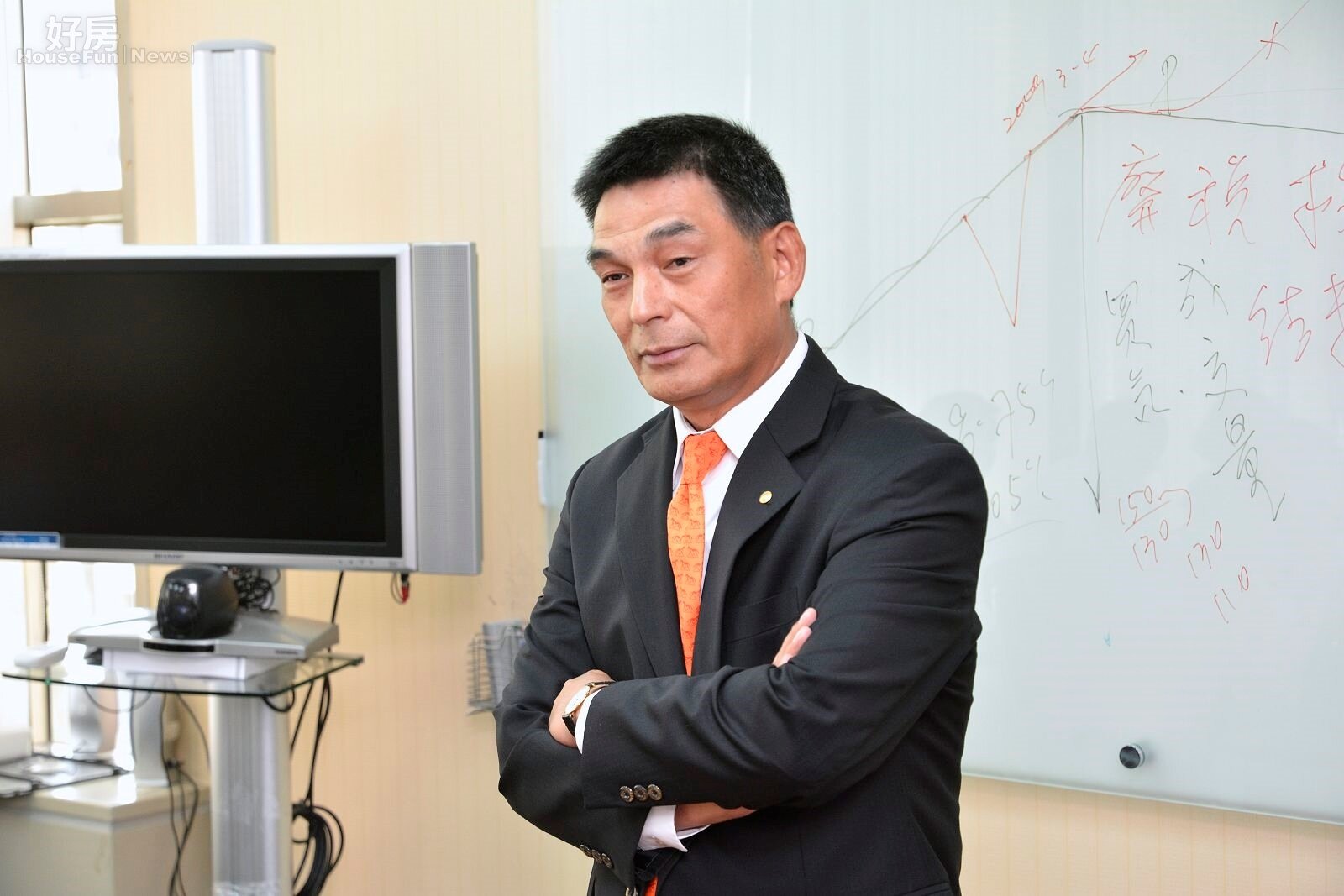 戴德梁行總經理顏炳立。（好房網News記者 陳韋帆／攝影）