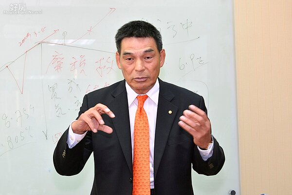 戴德梁行總經理顏炳立。（好房網News記者 陳韋帆／攝影）