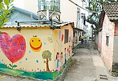 老屋彩繪...台中水碓聚落險「落漆」