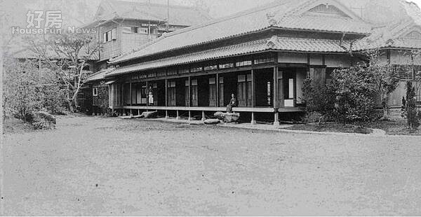 5.紀州庵當年的離屋與東側庭院,後來不幸火災只剩下離屋。