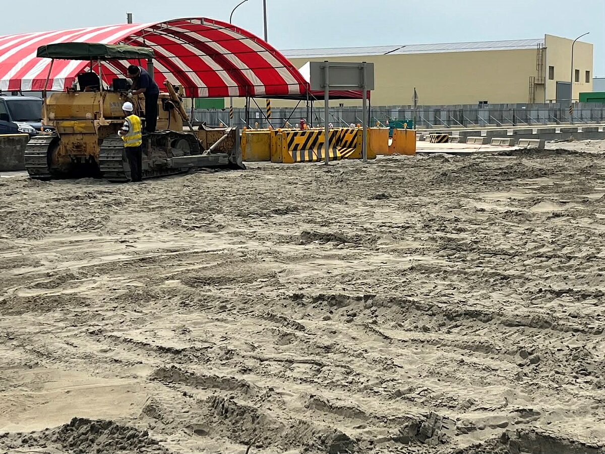 彰濱崙尾暫置場將於5月正式啟用，首波將提供40萬立方公尺土方收容量能。圖／國土署提供
