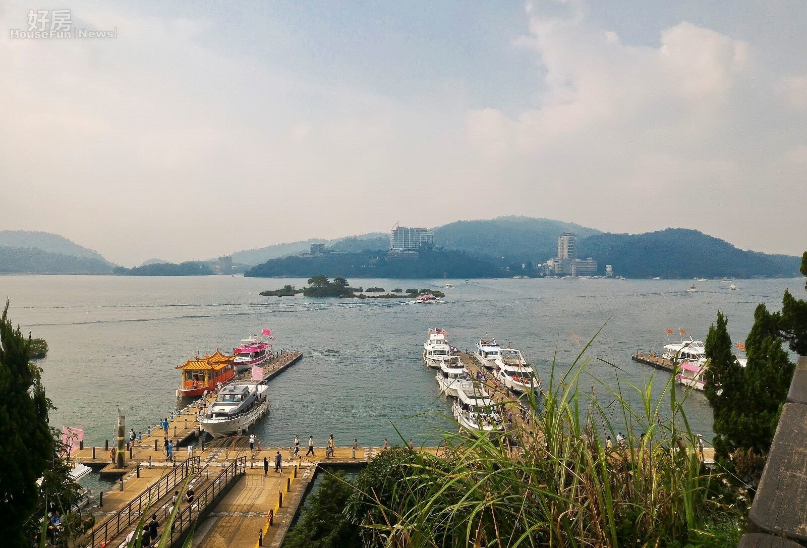 飯店業者已明顯感受到今年的暑假是「旺季不旺」，圖為日月潭景觀旅館。（好房網News記者 陳韋帆／攝影）