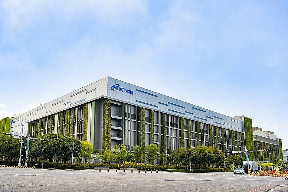 美光科技在中科后里園區不斷擴增新廠。圖／國產建材實業提供