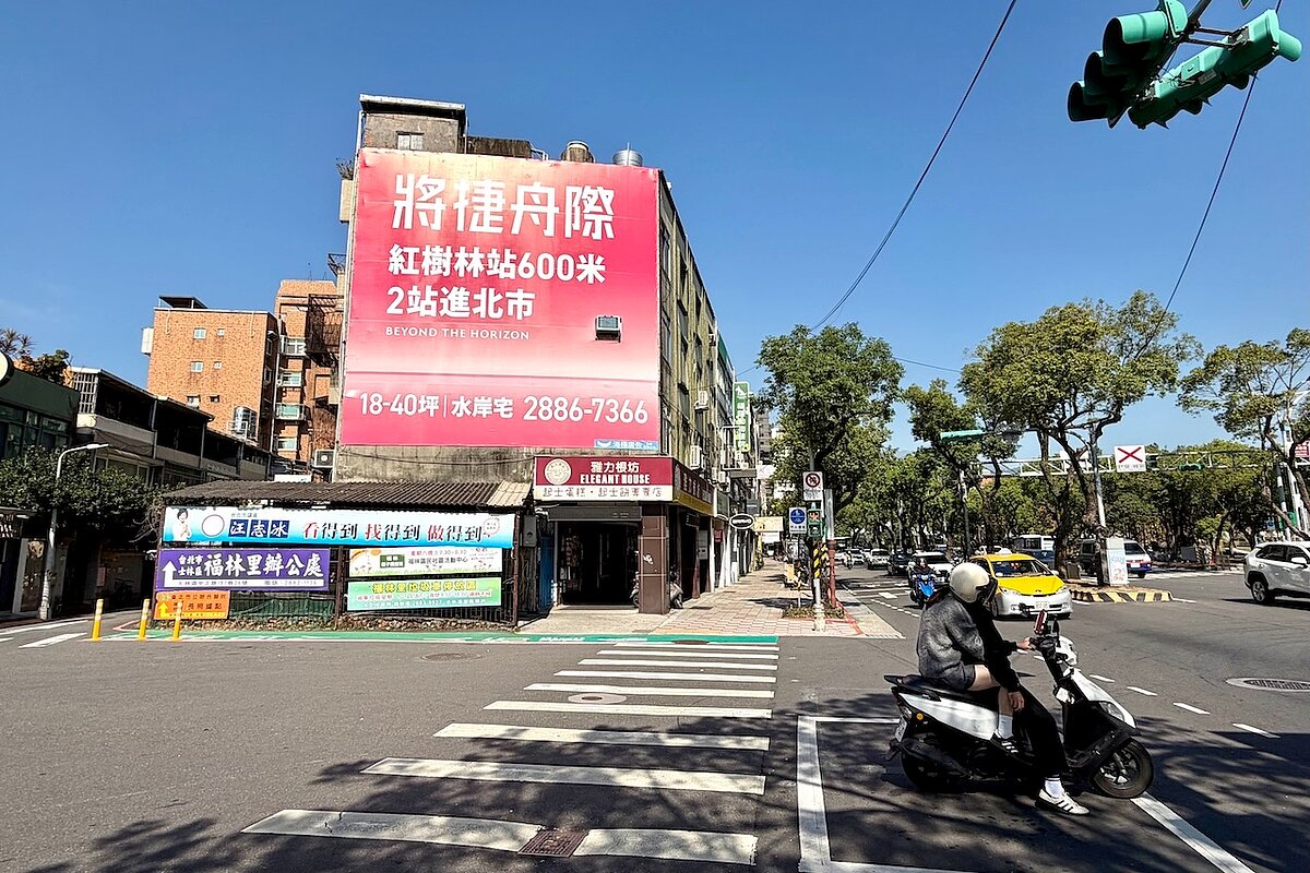 房市、街景、中山北路。圖／好房網News記者蔡佩蓉攝影