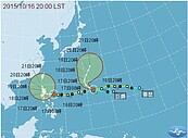 「巨爵」恐轉強颱　下周二雨勢變大