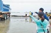四湖修海堤防颱　地主拒施工
