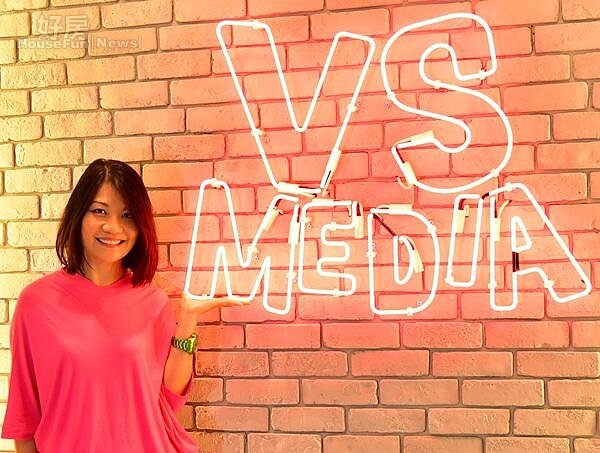 9. VS MEDIA自媒體網絡公司創辦人黃雅芬Ivy,希望以colorful的辦公室空間,營造出能隨時激發創意的氛圍。