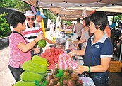 小農自產自銷　台中農夫市集受歡迎