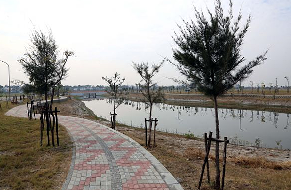 台南九份子抽水站,將於明年完工。 (台南市政府網站提供)