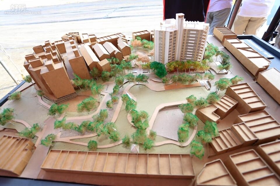 位於台中市豐原區安康路的第一處「社會住宅」開始動工。(圖為住宅示意圖,翻攝自台中市長林佳龍FB)