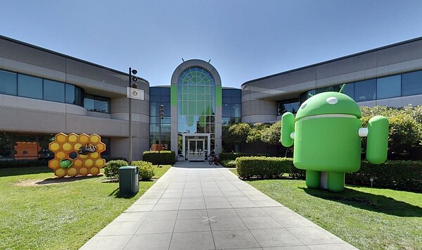 Google總部。(翻攝自google map)
