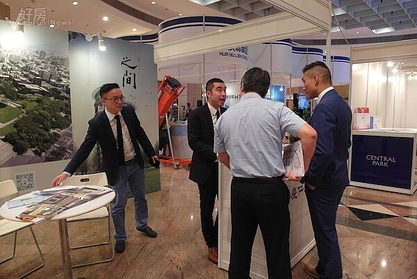 台灣建商聯合在香港舉辦「2015台灣宜居大展」,創造建案來客。(好房資料中心)