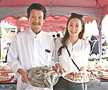 清境火把節　熱鬧長街宴