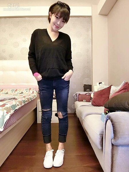 2.趙芸來台北發展後都是租屋,她覺得找房子也是一種緣分。