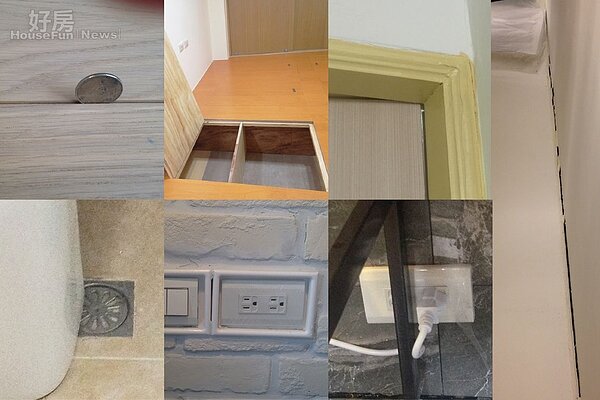 施工品質不良引起的裝潢糾紛。(裝修消保會提供)