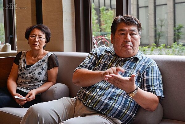 紫京城主委。（好房網News記者 陳韋帆／攝影）