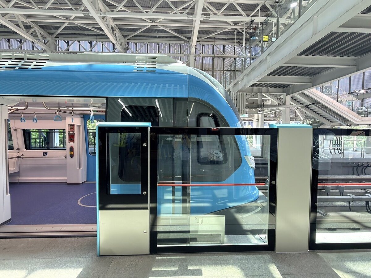 三鶯線初勘順利過關。圖／新北市捷運局提供