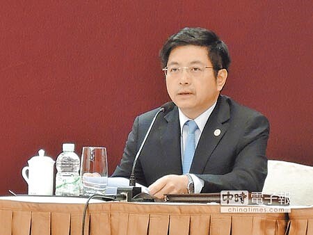 大陸國台辦發言人馬曉光(見圖,本報資料照片)