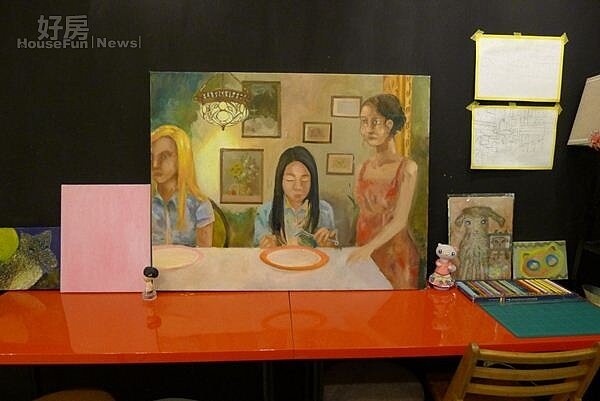 3.學生的繪畫作品是最好的裝飾。