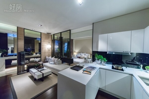 開箱文 / 大安區 紐約風LOFT精品酒店式公寓 好房網News記者李宗隆/台北報導 張聖奕/攝影 TRUMP PARK