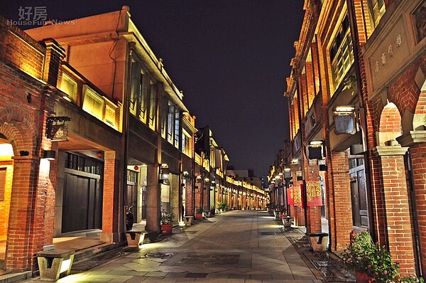 三峽老街夜景〈此照片為段慧琳所提供,僅限用於此則新聞〉