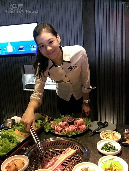 台北東區新開幕的清潭洞韓式燒烤。